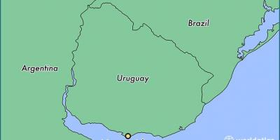 Karte montevideo Urugvajas